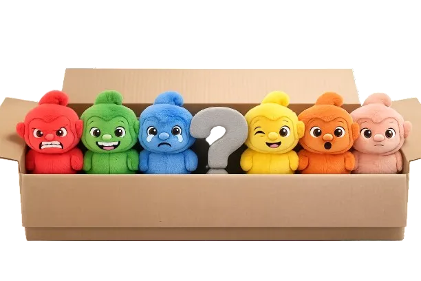 Feelies Mystery Pack – Teljes kollekció (7 db + egyedi kártyák)