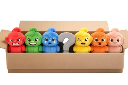 Feelies Mystery Pack – Teljes kollekció (7 db + egyedi kártyák)