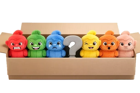 Feelies Mystery Pack – Teljes kollekció (7 db + egyedi kártyák)